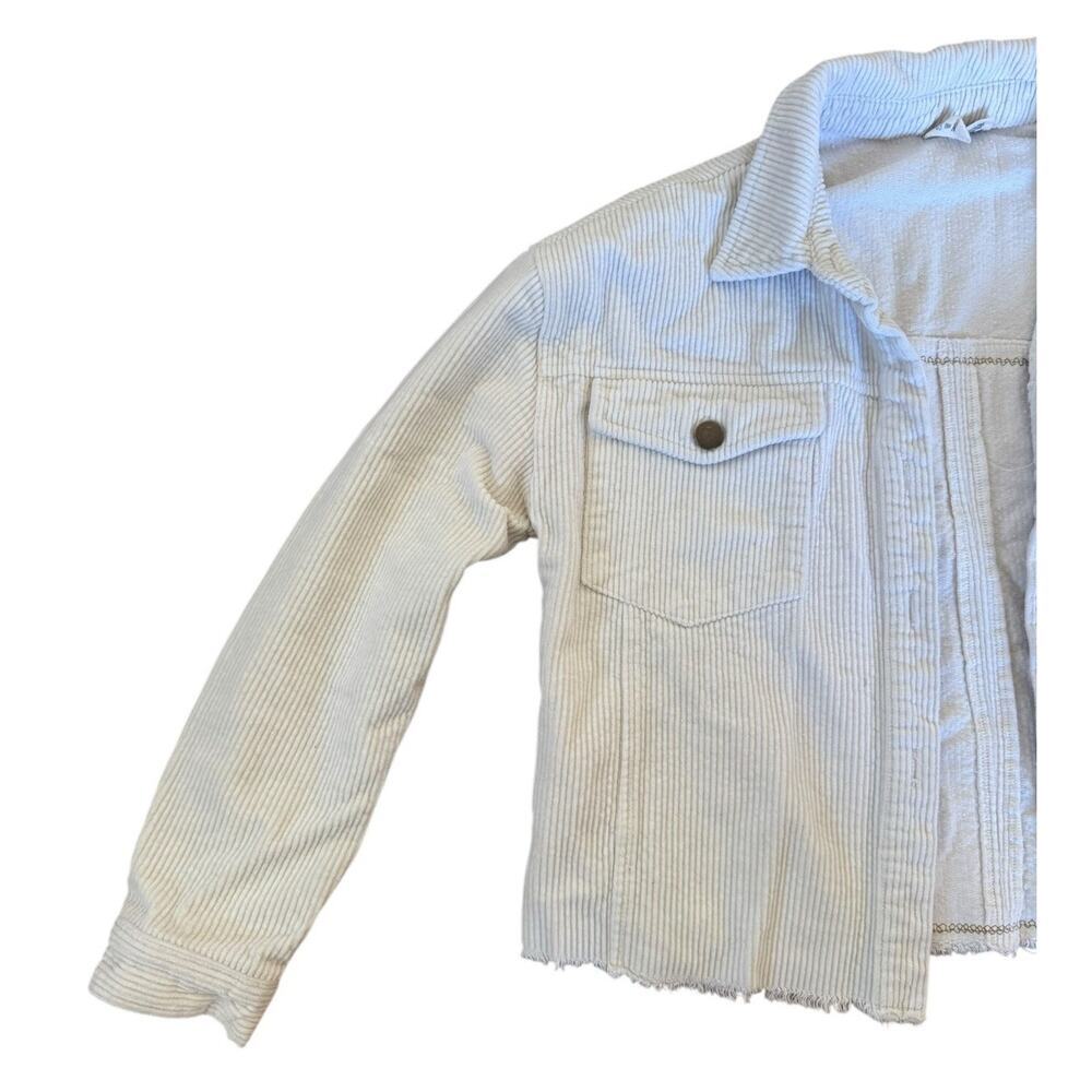 SUBLIME Punk Rock Ska 90s Upcycled Retro Vintage Corduroy Crop Jacket Size Small - Picture 5 of 12